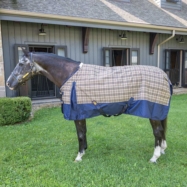 5/A Baker Black Label 200gm Turnout Blanket - Navy